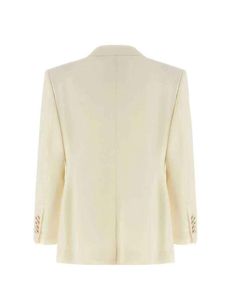 Dolce & Gabbana Blazer in white, Virgin Wool — view 2
