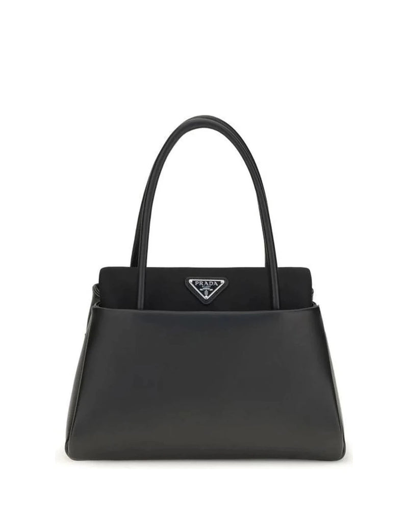 Prada Satchel Bag in black, Calf Leather