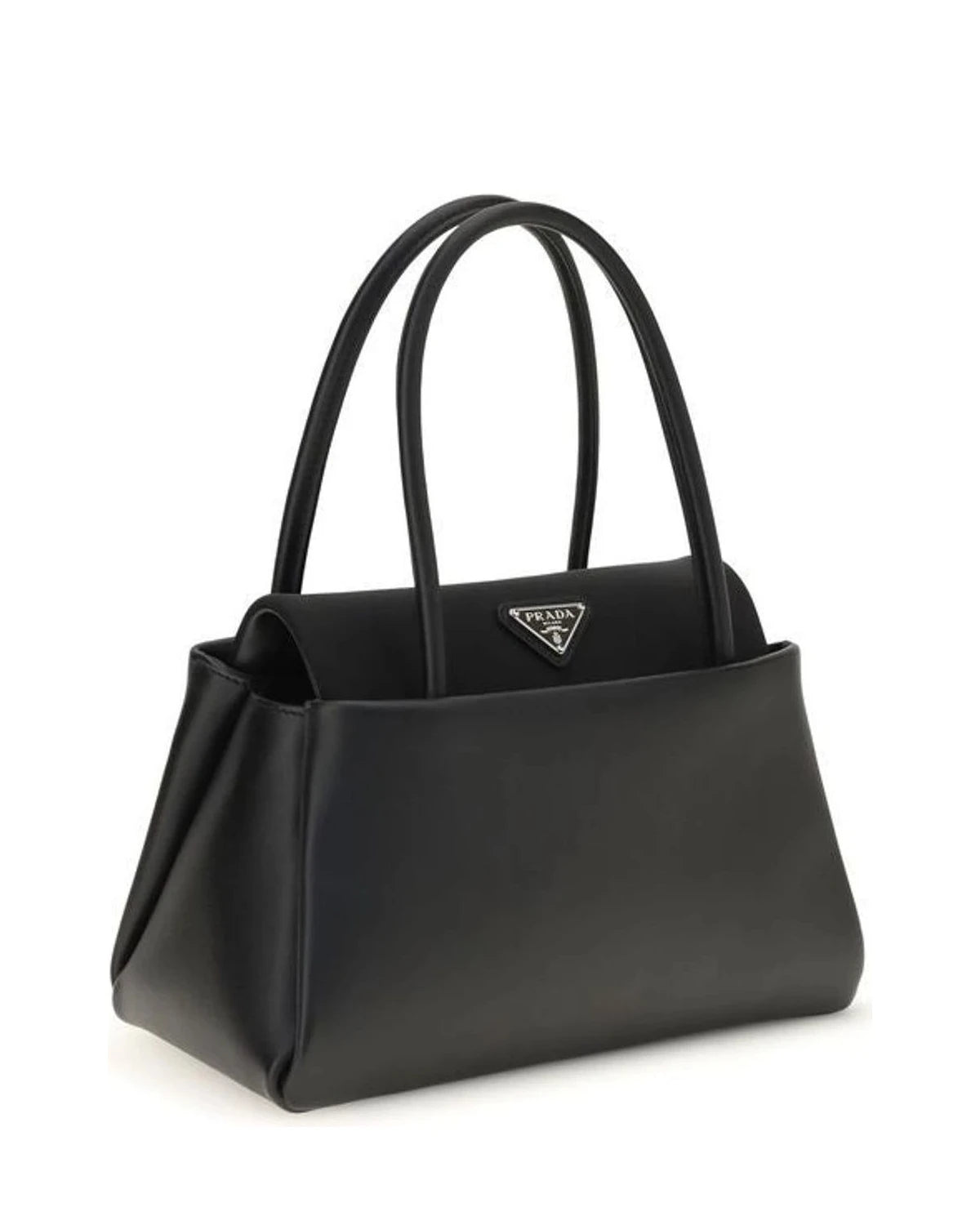 Prada Satchel Bag in black, Calf Leather — view 2