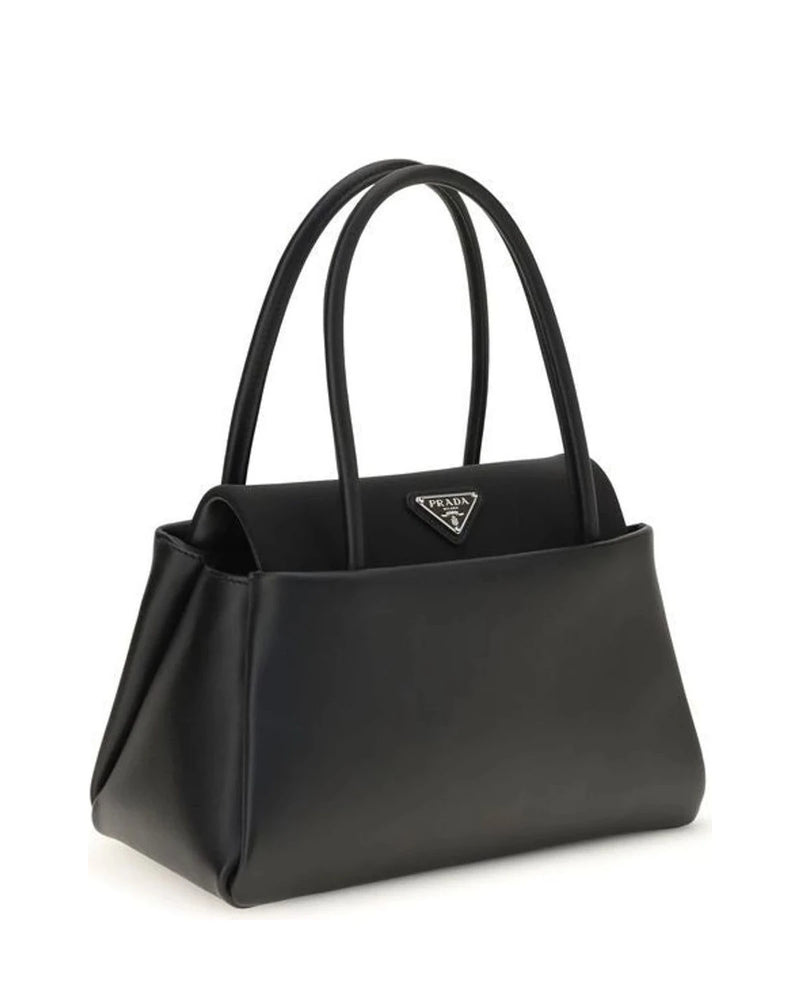 Prada Satchel Bag in black, Calf Leather — view 2