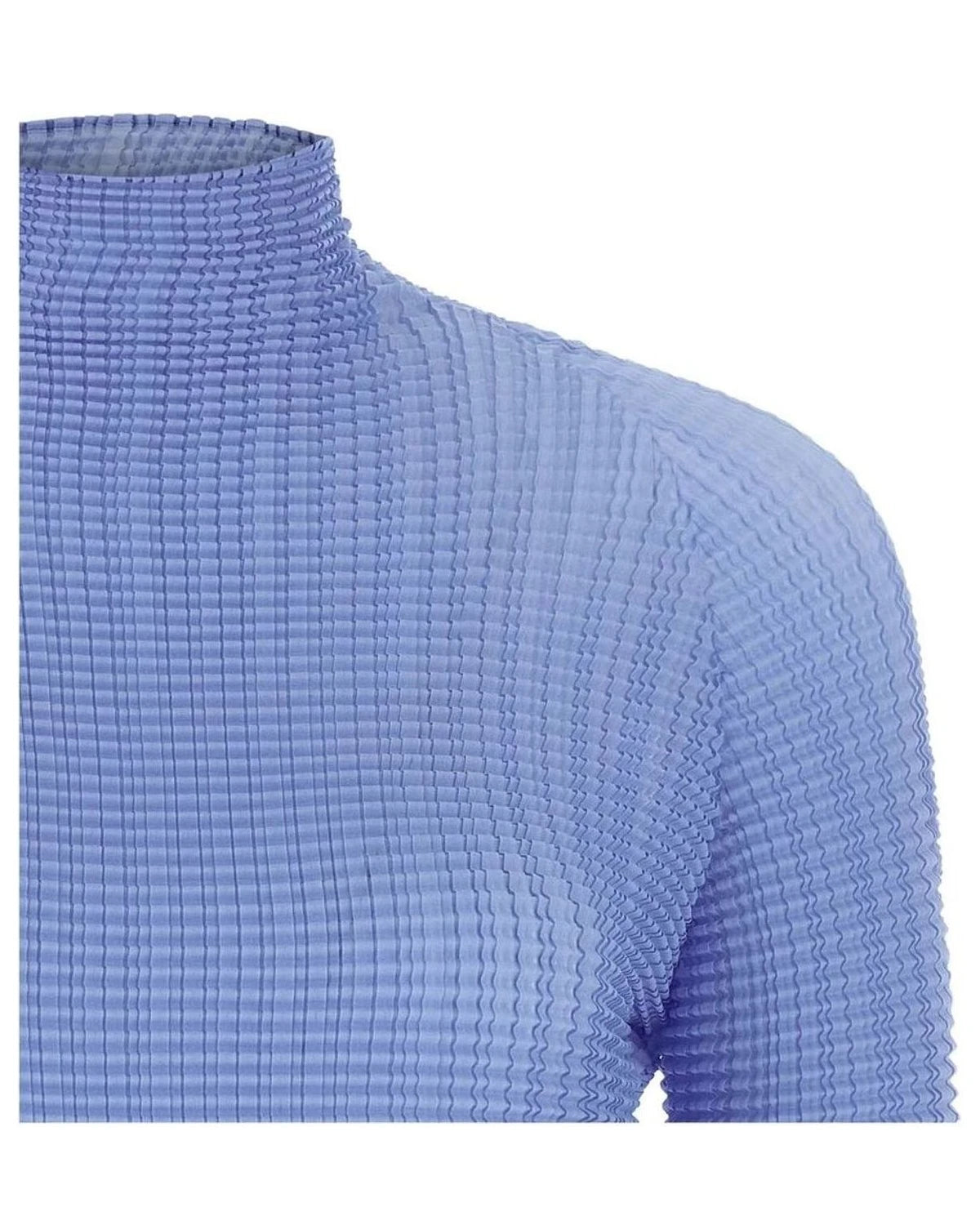 Issey Miyake Blouse in blue, Polyester — view 3