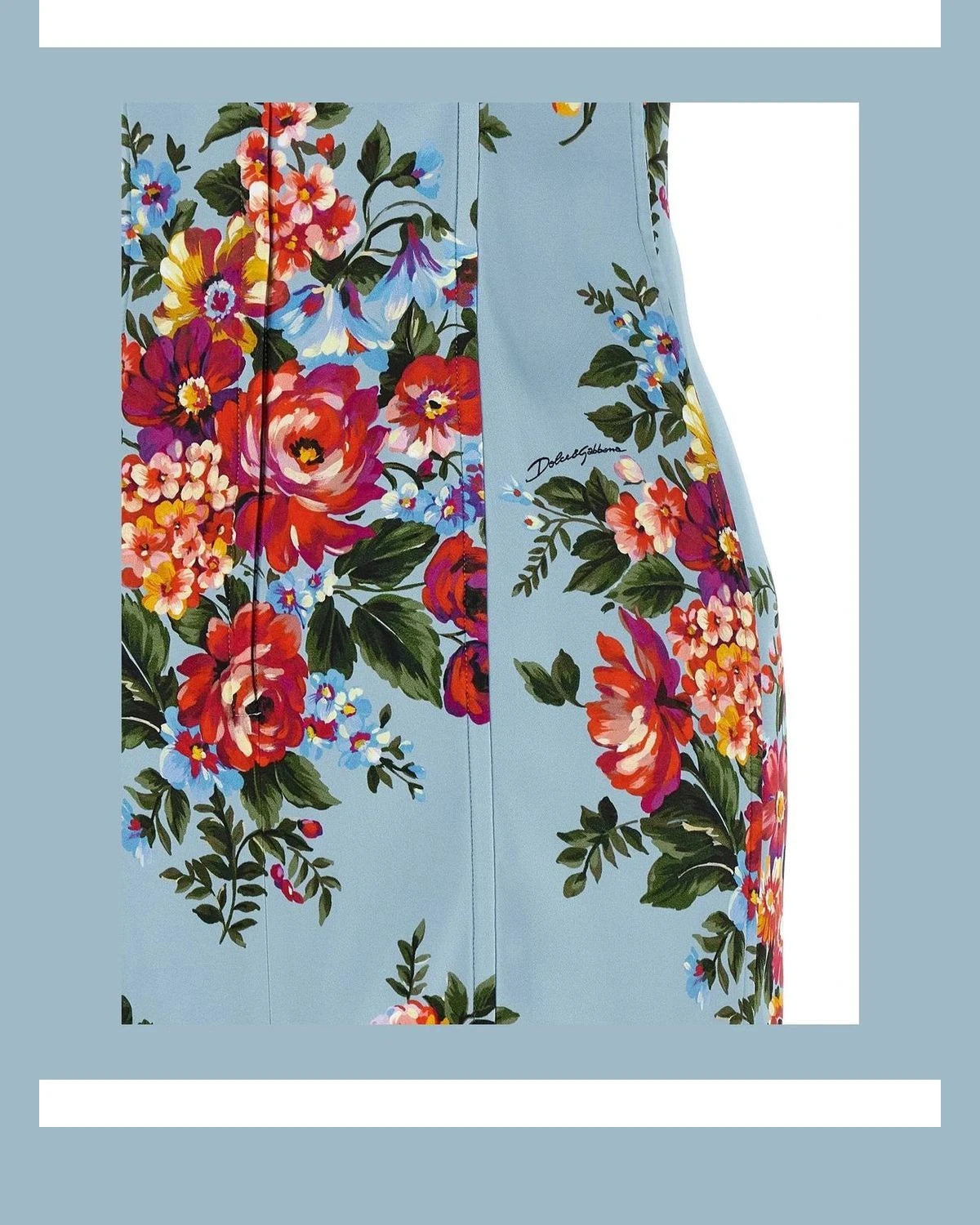 Dolce & Gabbana Dresse in blue, Viscose — view 4