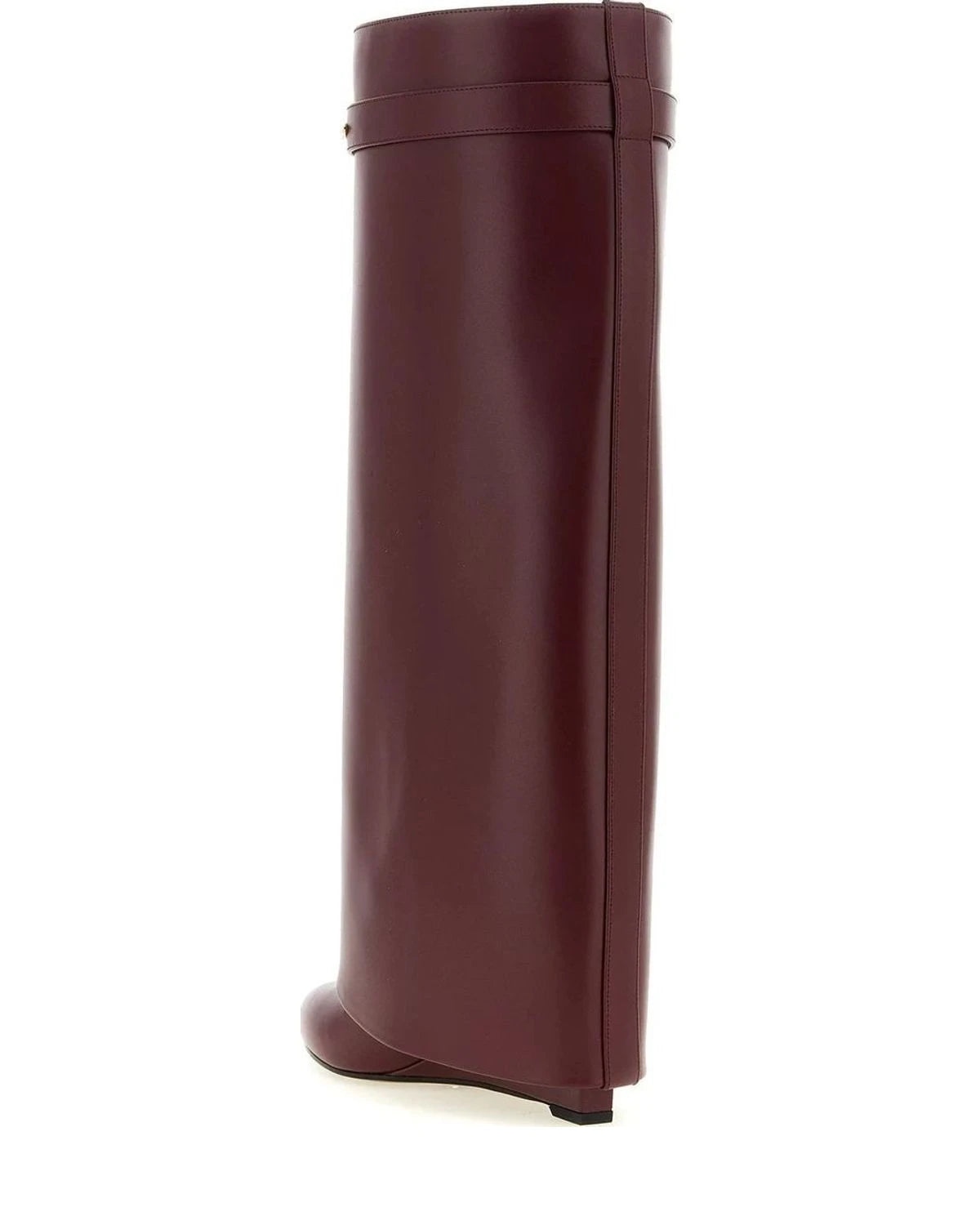 Givenchy Burgundy Knee High Boots 