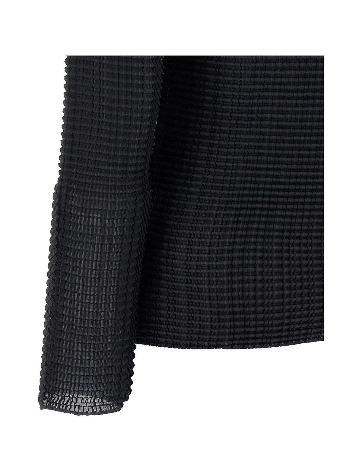 Issey Miyake Sweater in black, Polyester — view 4