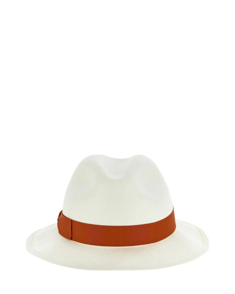 Borsalino Panama Hat in red