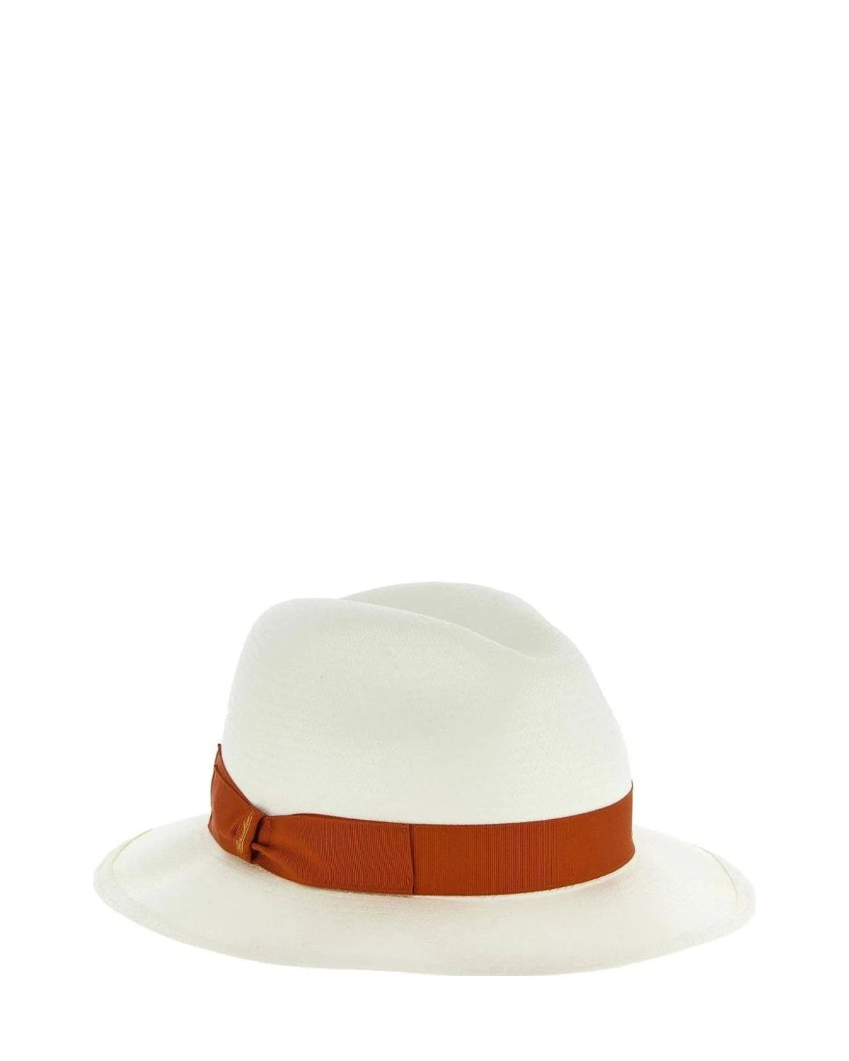 Borsalino Panama Hat in red — view 2