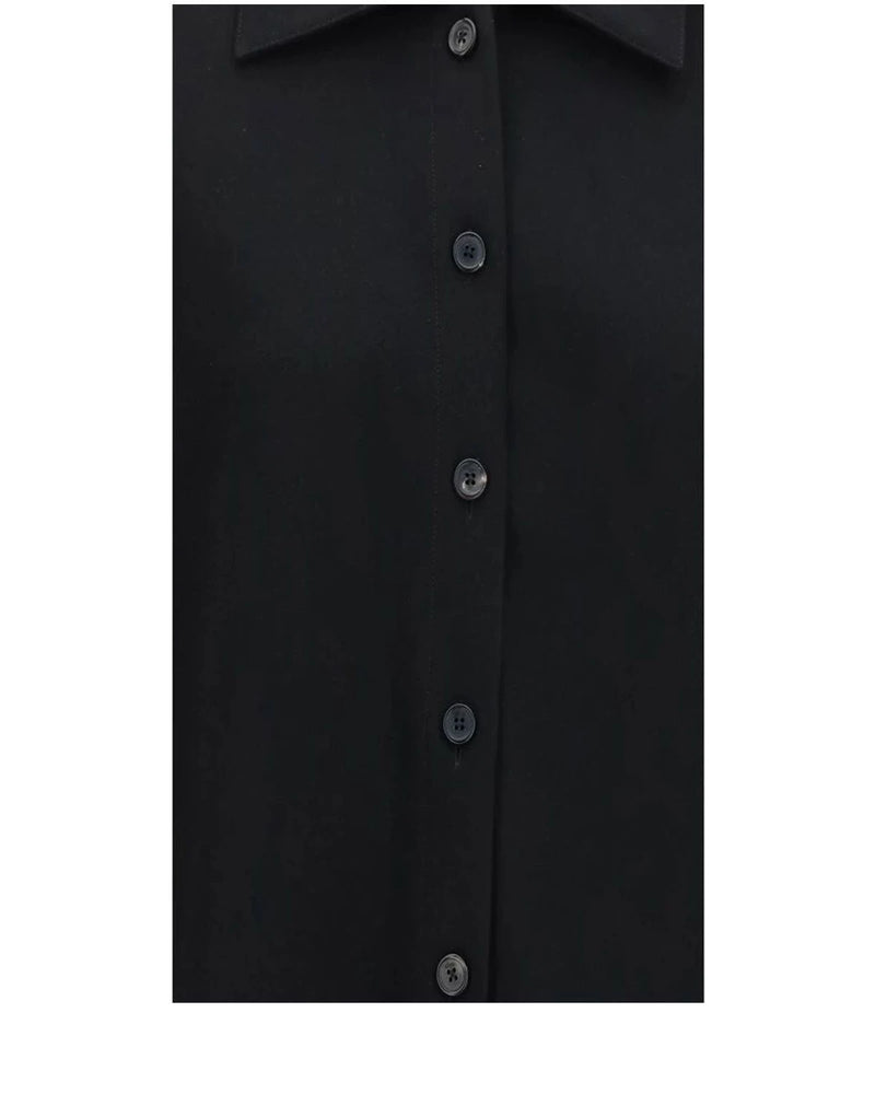 Khaite Dress Shirt in black, Acetate — view 3