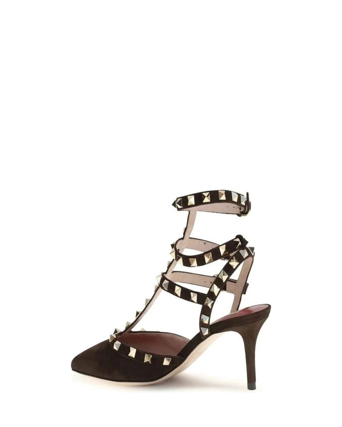 Valentino Garavani Brown Suede Pumps 