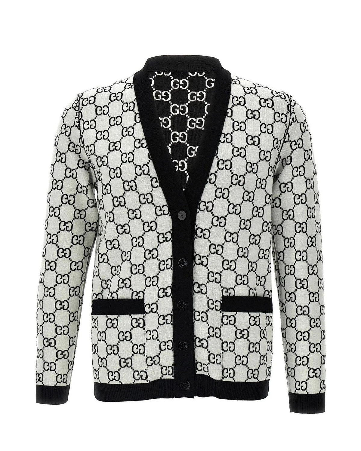 Gucci Cardigan in black, Wool — view 2