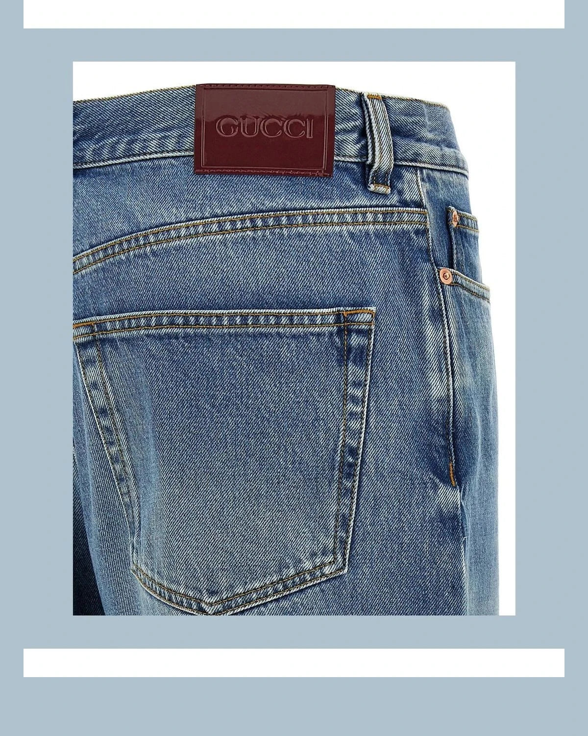 Gucci Jean in blue, Cotton — view 4