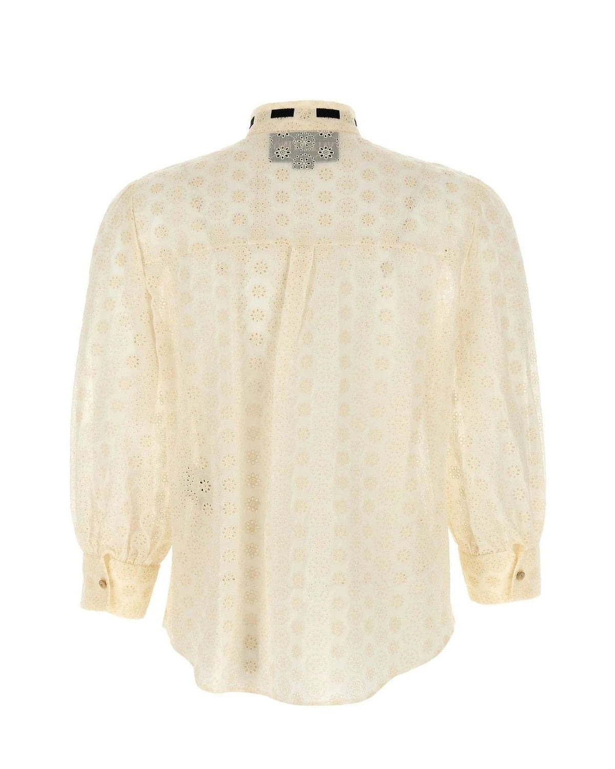 Valentino Garavani Blouse in white, Cotton — view 2