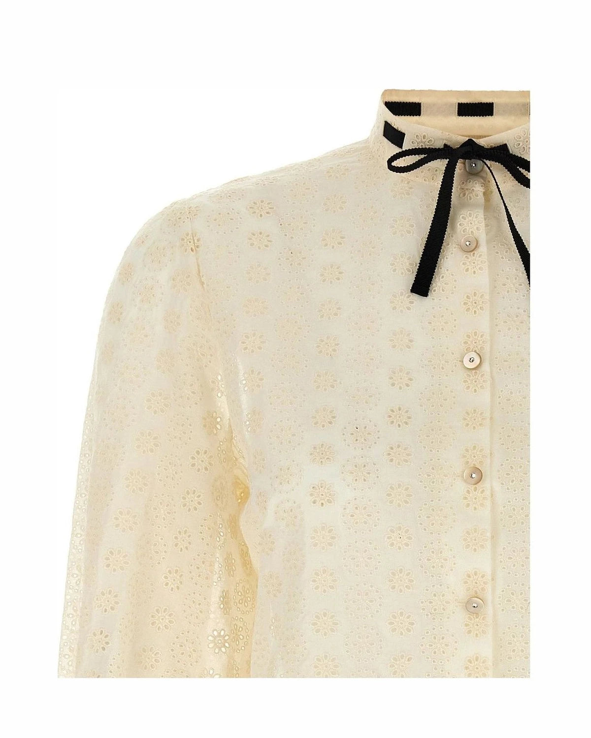 Valentino Garavani Blouse in white, Cotton — view 3