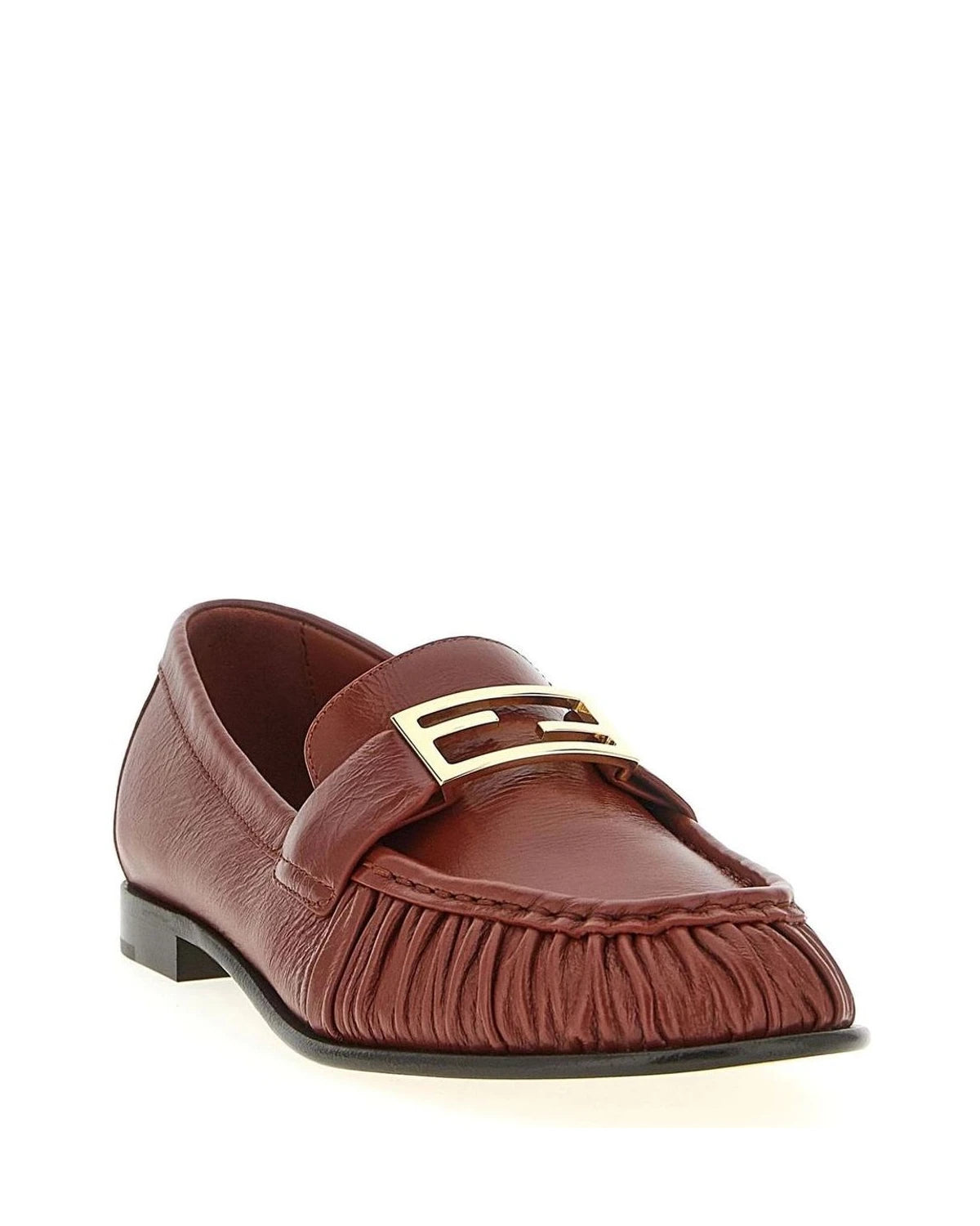 Fendi Brown Loafers 