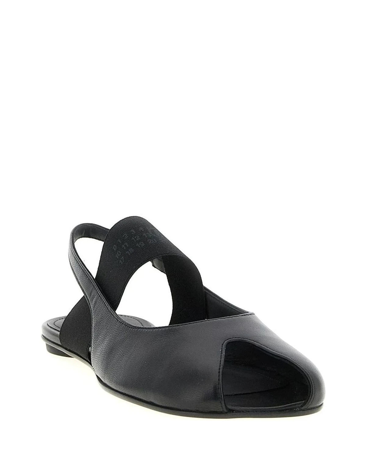 MM6 Maison Margiela Black Sandals 