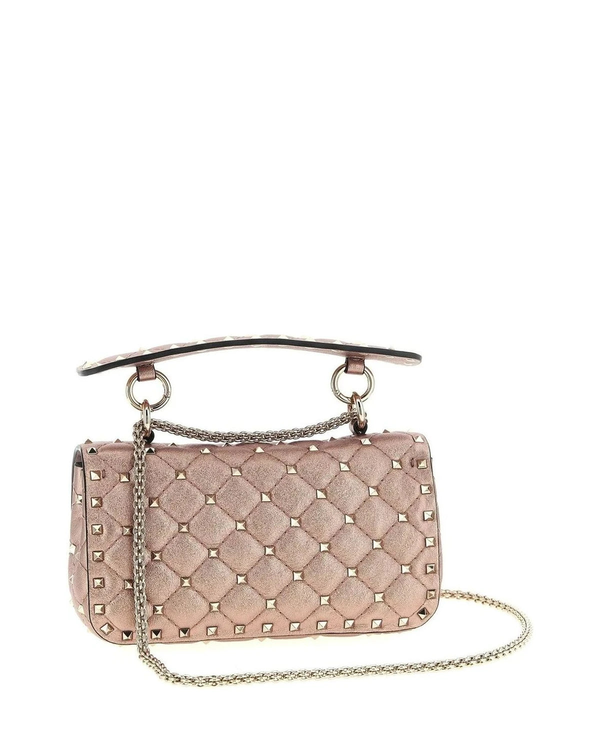 Valentino Garavani Shoulder Bag in pink, Lamb Leather — view 2