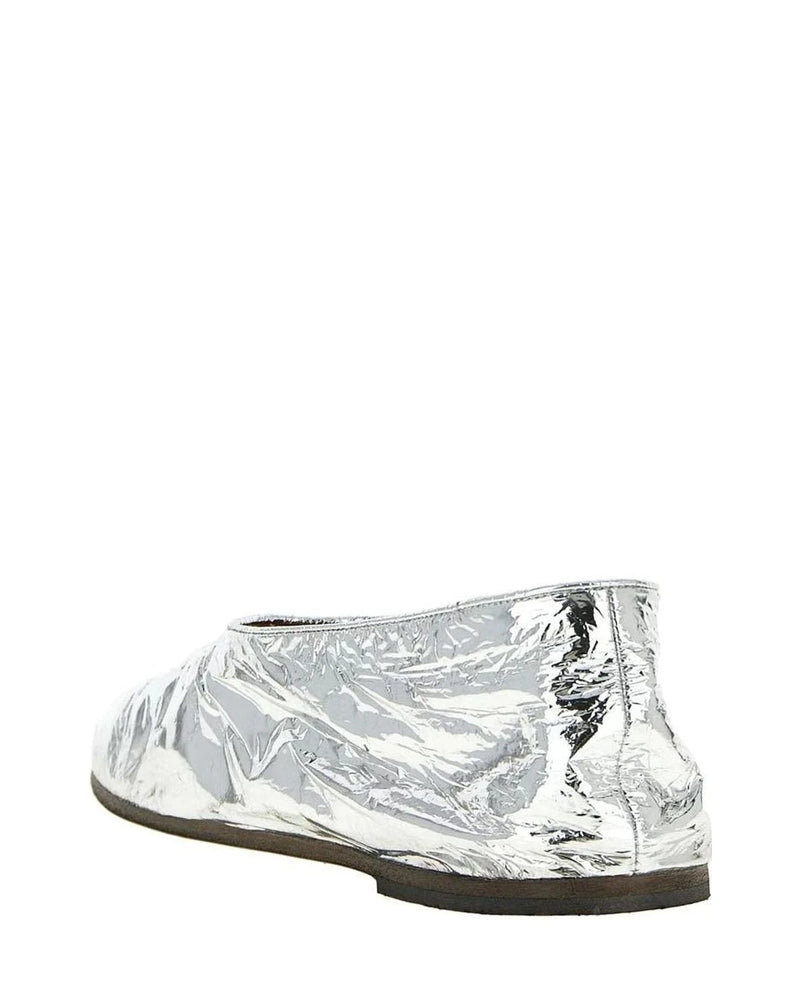 Marsell Silver Ballet Flats 