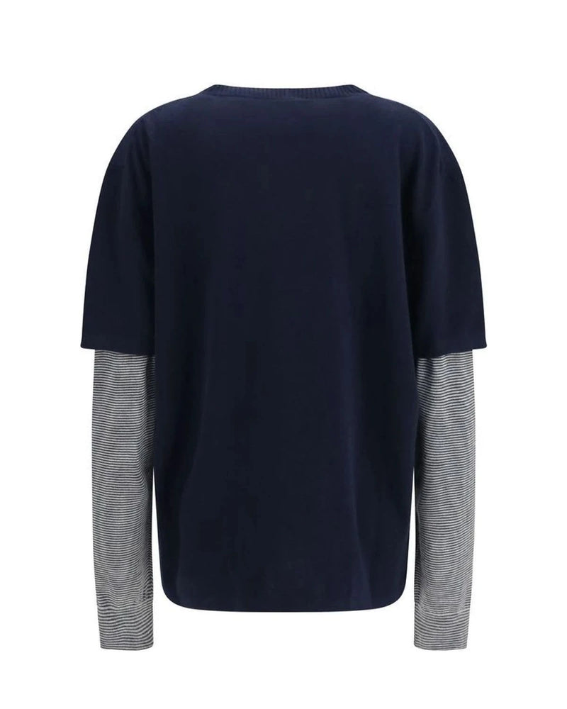 Miu Miu Sweater in blue, Merino Wool — view 2