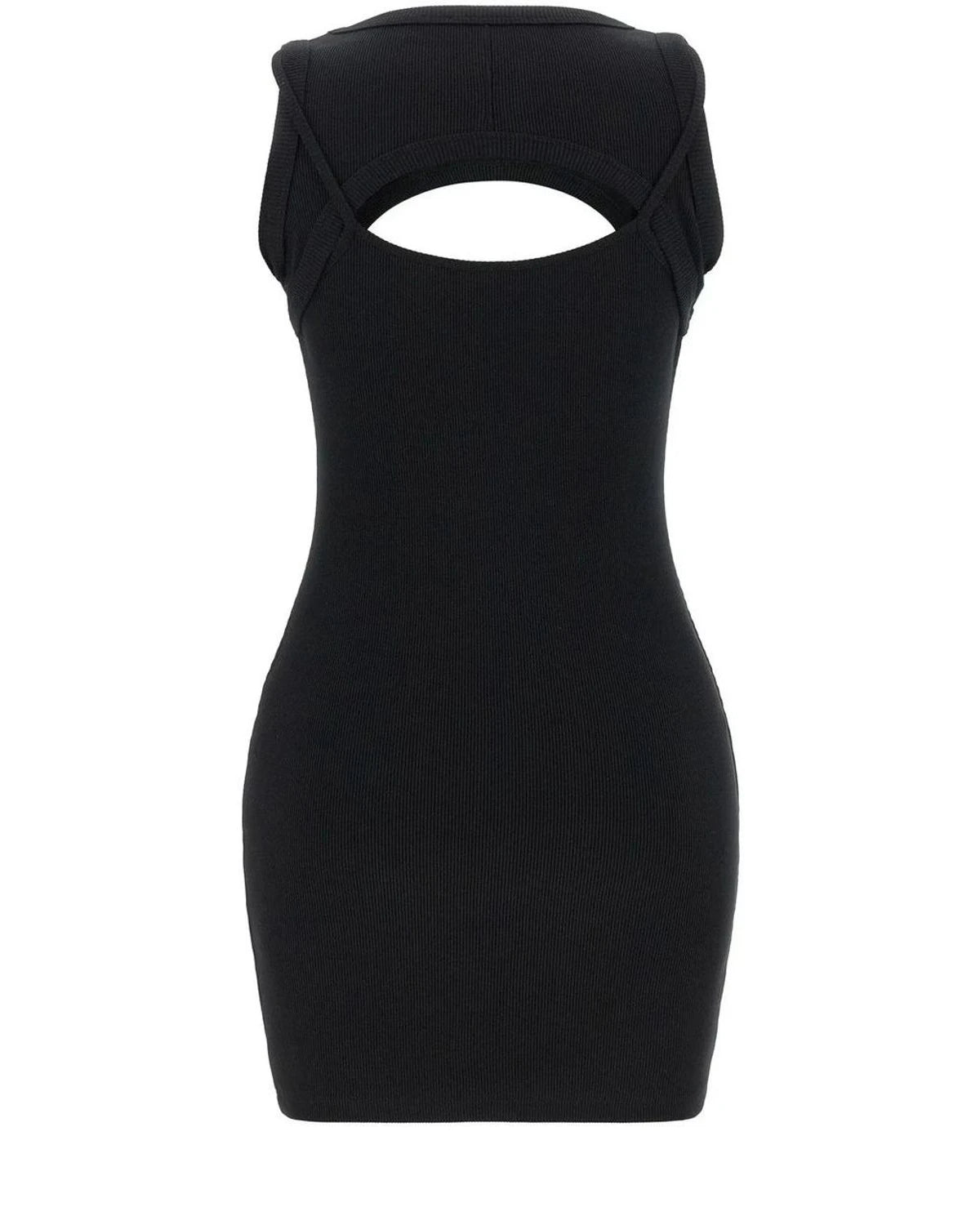 Off-White Dresse in black, Cotton — view 2