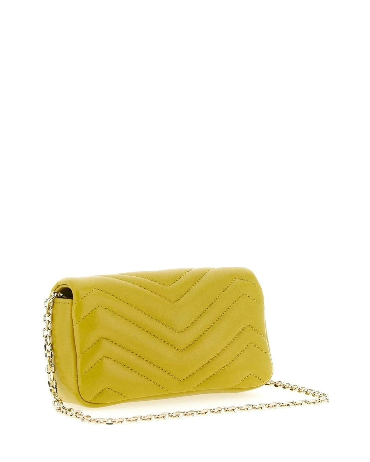 Gucci Cross Body Bag in yellow, Lamb Leather — view 2