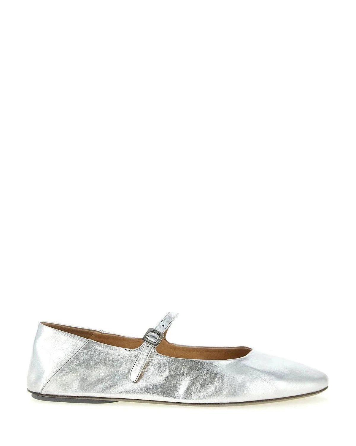 Marsell Silver Ballet Flats 