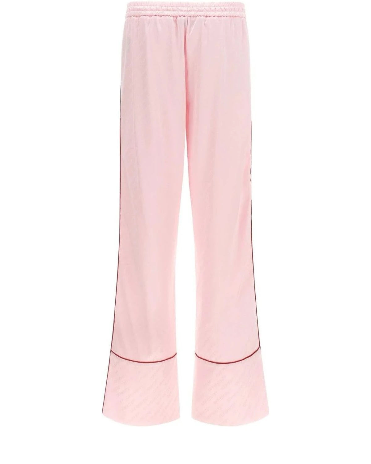 Off-White Palazzo Pant in pink, Viscose — view 2