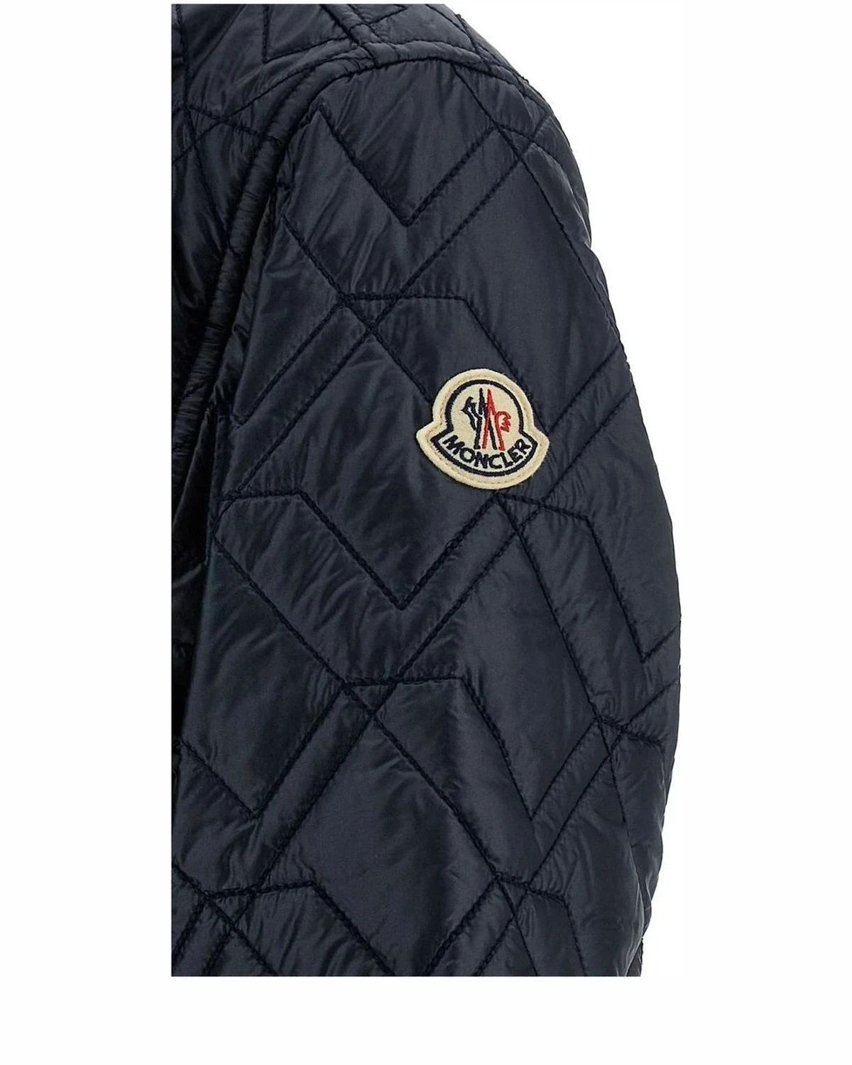 Moncler Puffer Jacket in blue, Polyamide — view 5