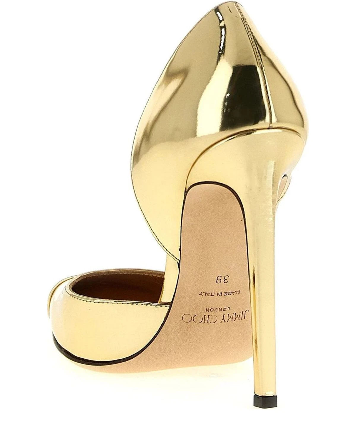 Jimmy Choo Gold Pumps 