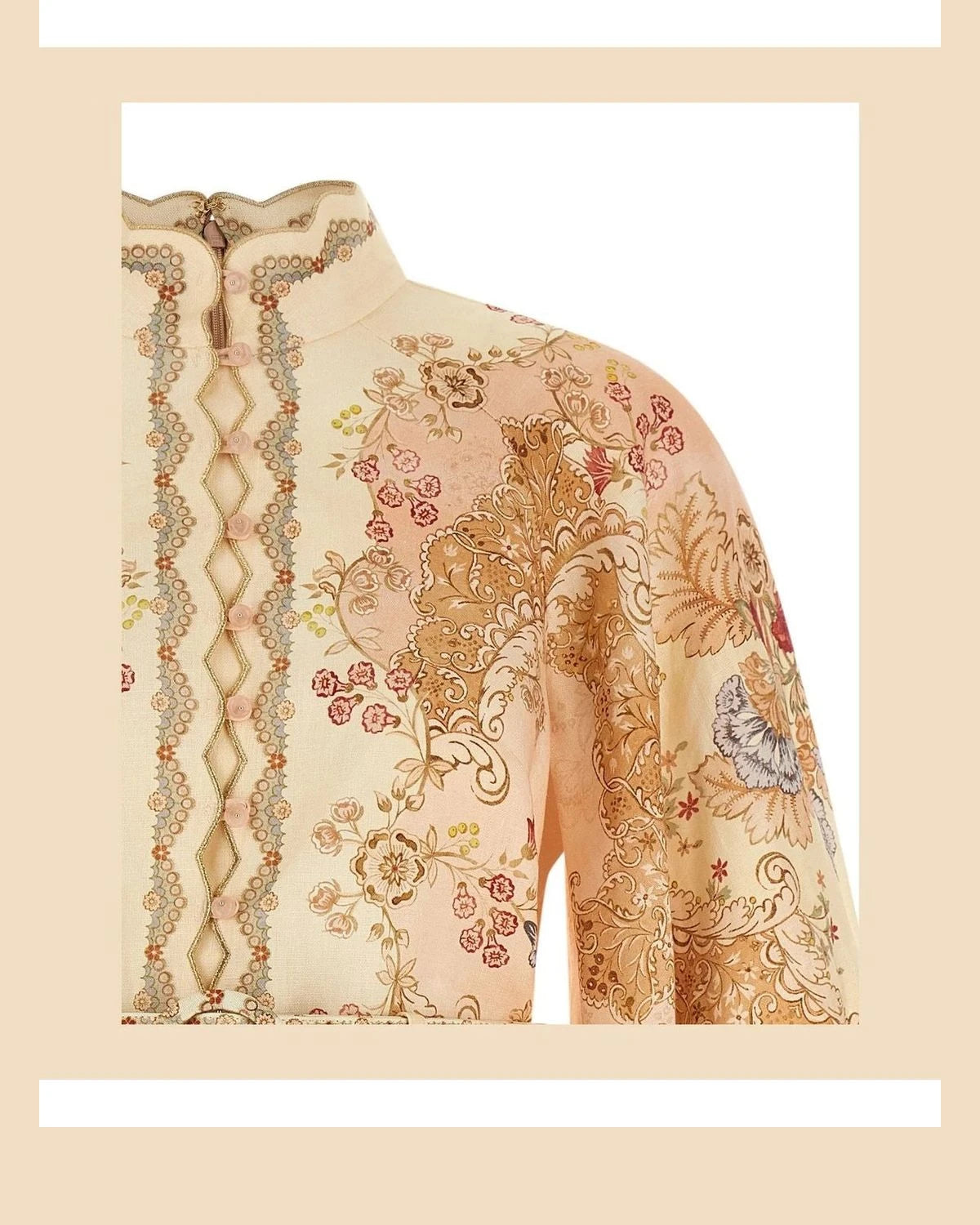 Zimmermann Dresse in pink, Linen — view 3