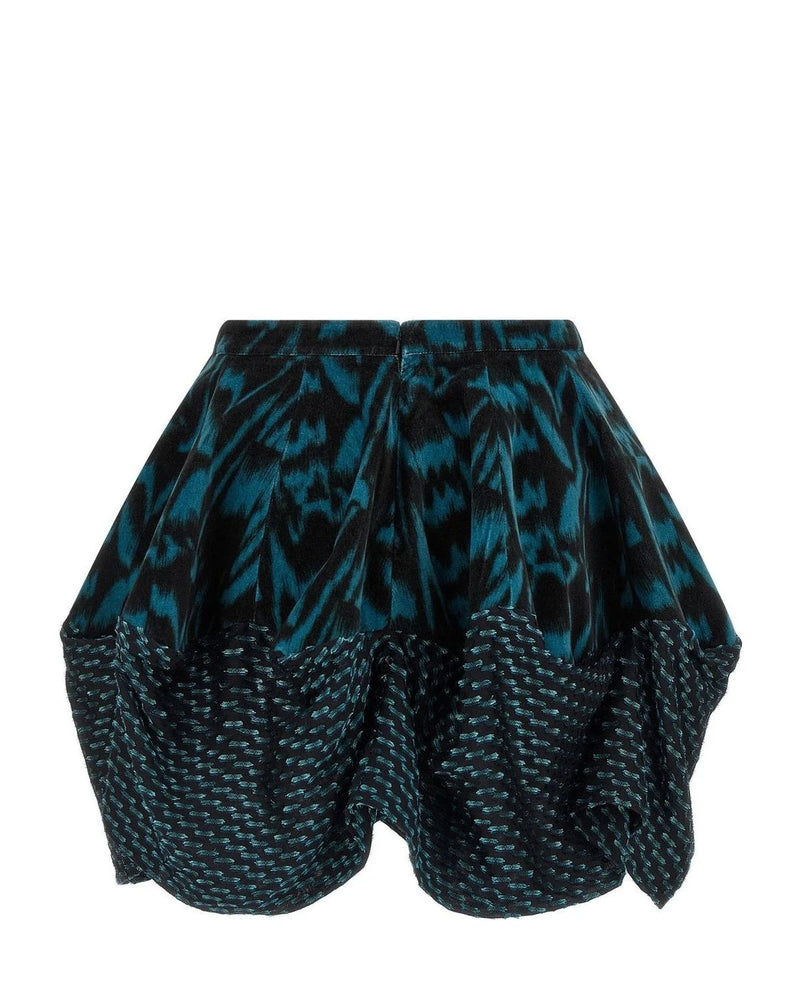 Kiko Kostadinov Skirt in multicolor, Cotton — view 2