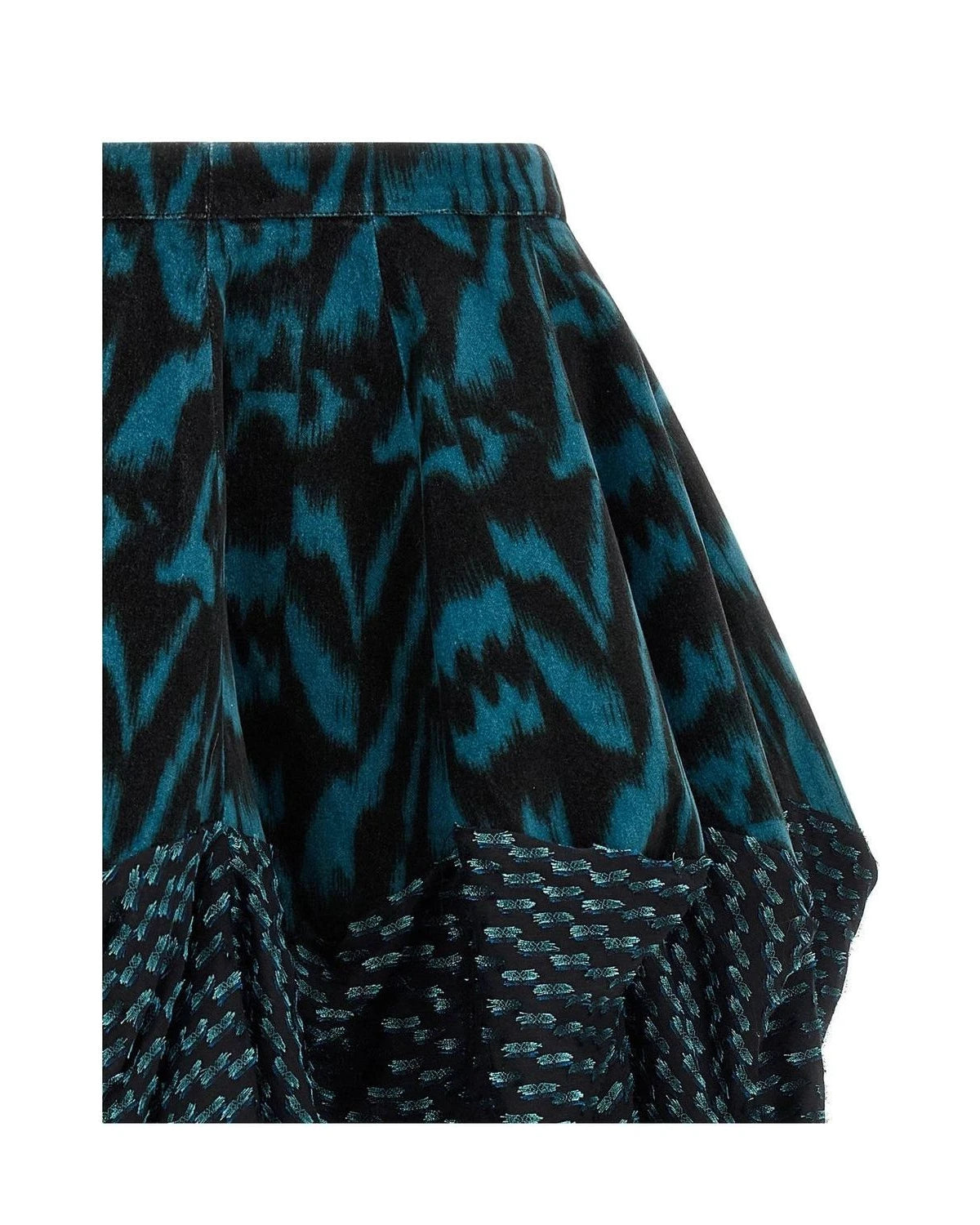 Kiko Kostadinov Skirt in multicolor, Cotton — view 3