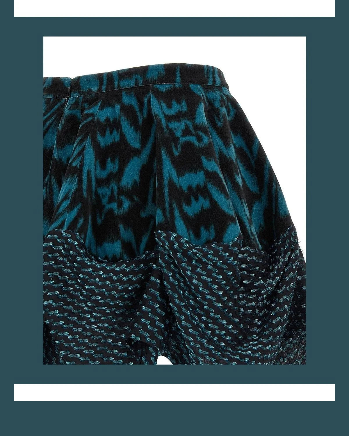 Kiko Kostadinov Skirt in multicolor, Cotton — view 4