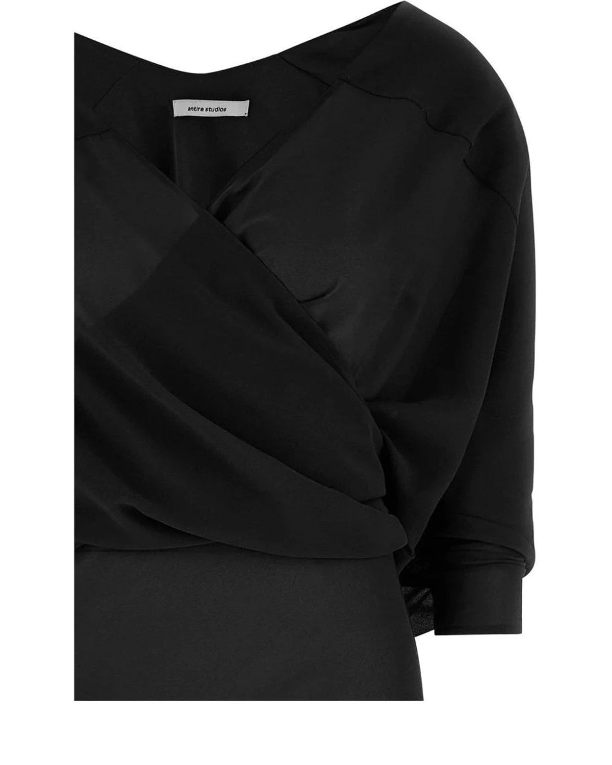 Entire Studios Dresse in black, Polyester — view 3