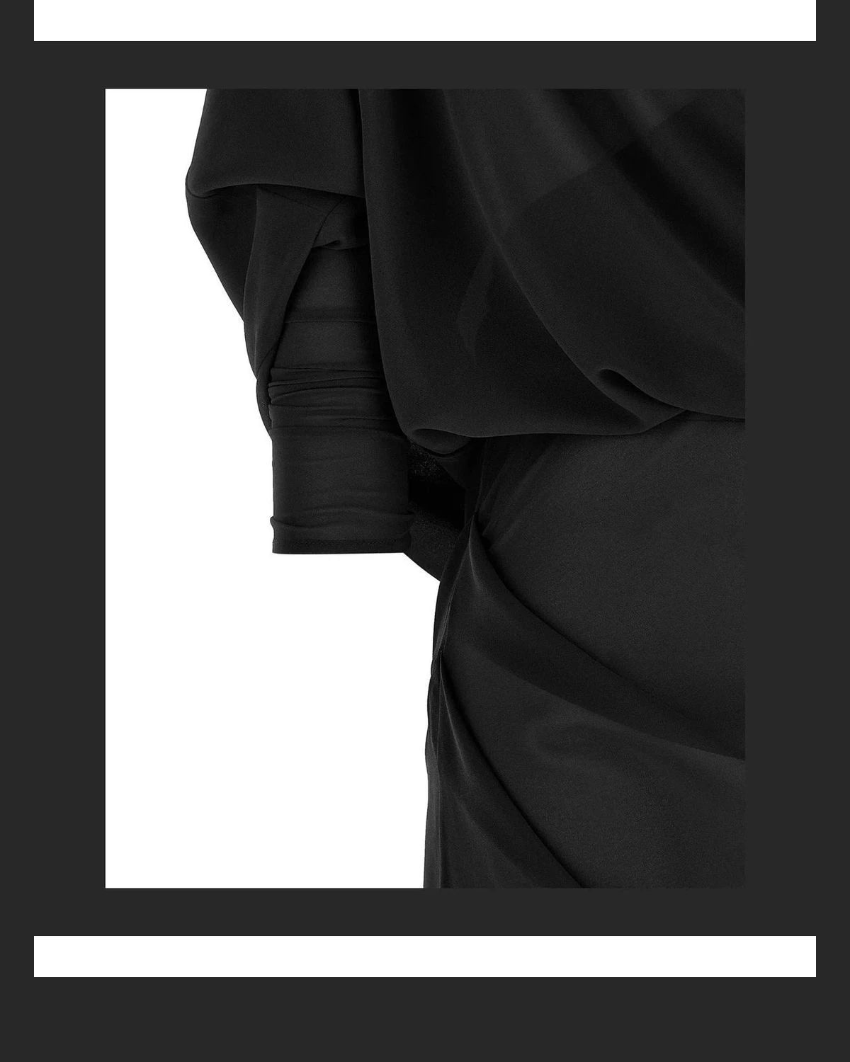 Entire Studios Dresse in black, Polyester — view 4