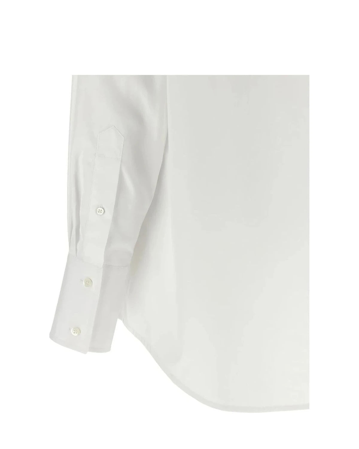 Maison Margiela Blouse in white, Cotton — view 4