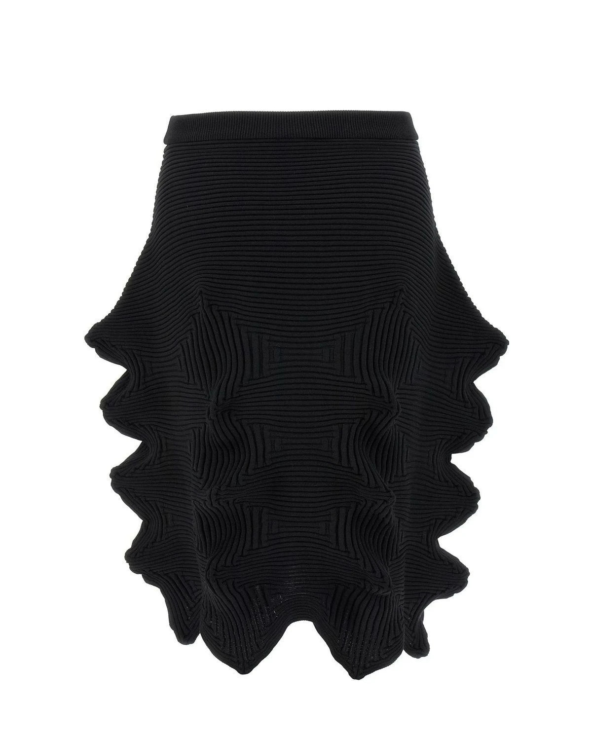 Issey Miyake Skirt in black, Polyester — view 2