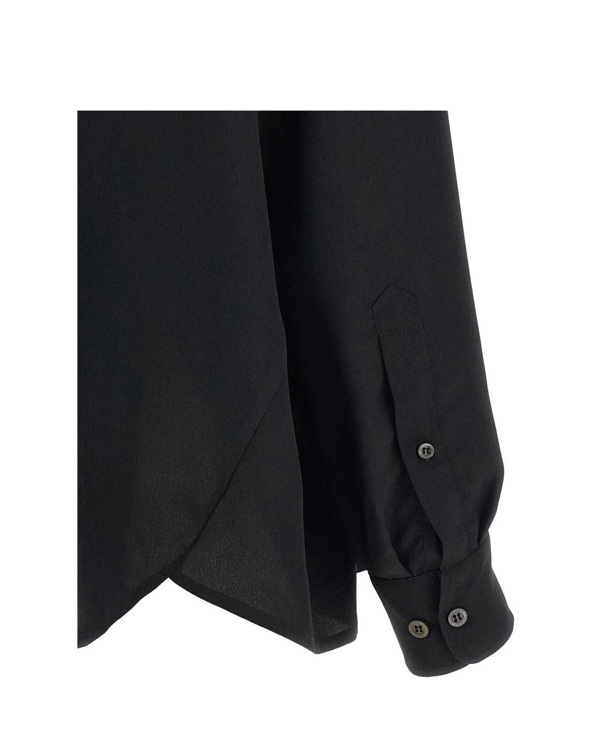 Dries Van Noten Dress Shirt in black, Polyester — view 4