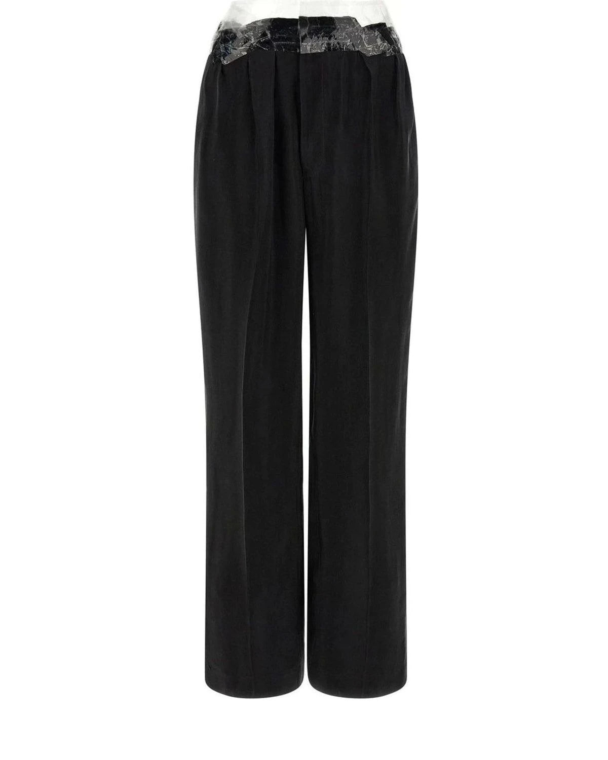 Maison Margiela Trouser in black, Cupro