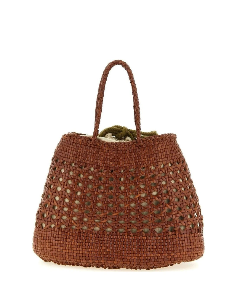 Dragon Diffusion Tote Bag in brown, Calfskin Leather