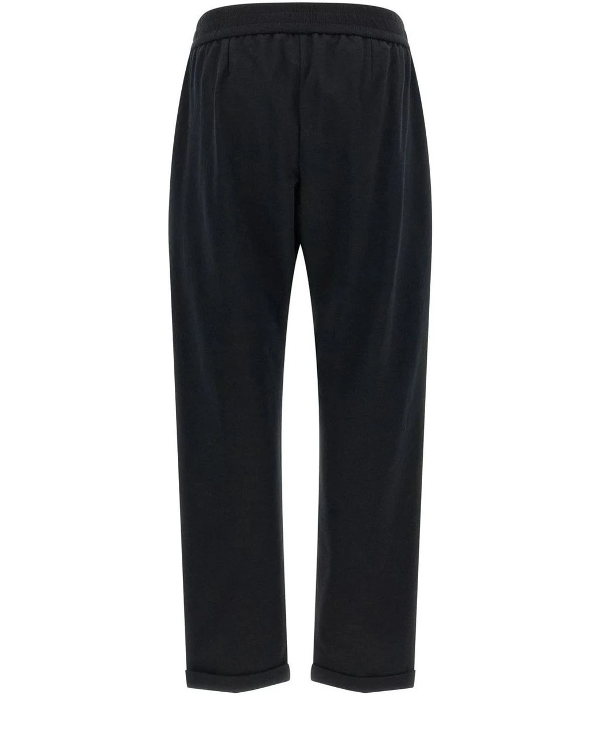 Brunello Cucinelli Jogger in black, Cotton — view 2