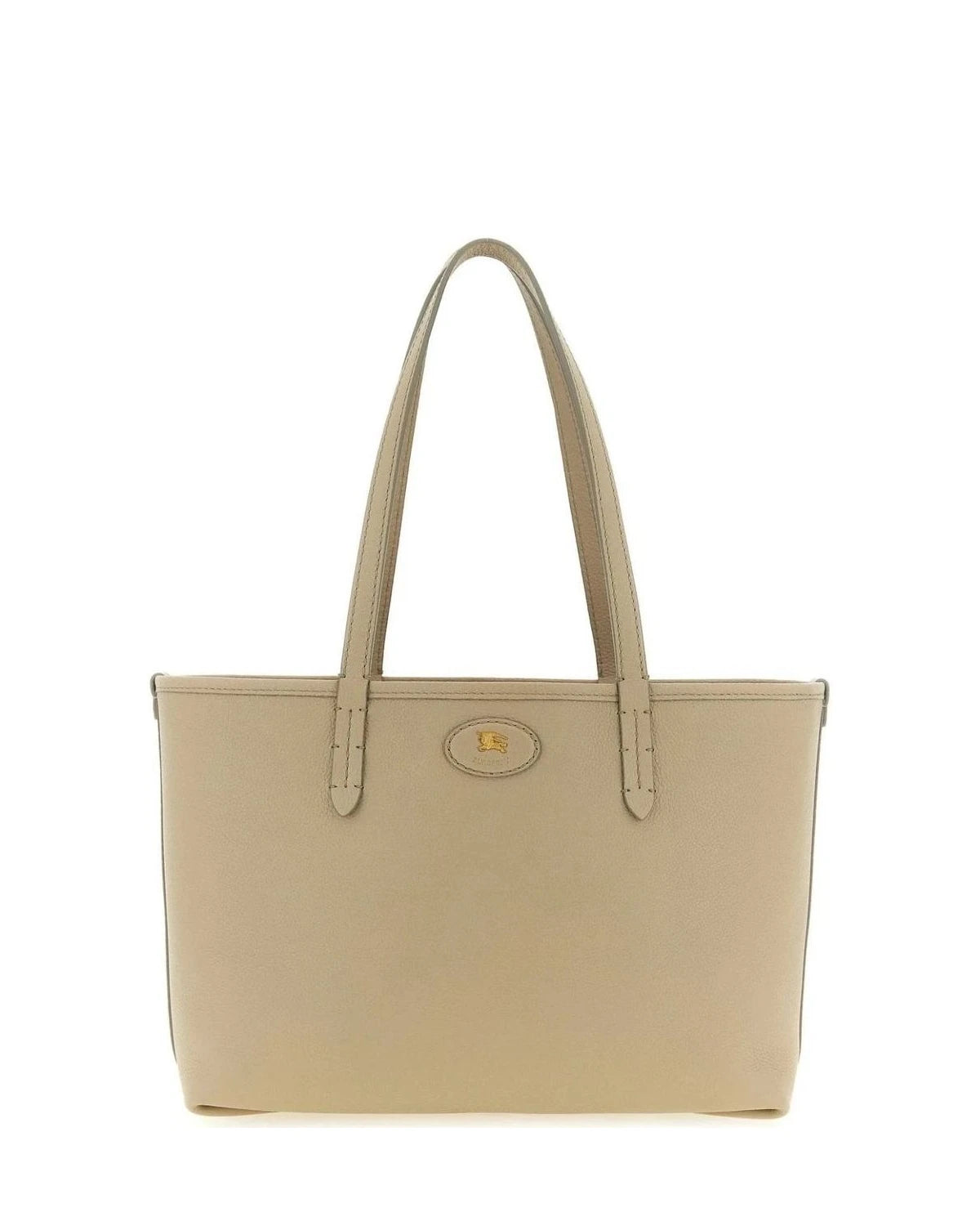 Burberry Tote Bag in beige, Calfskin Leather