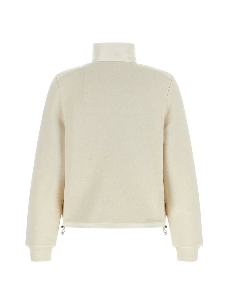 Moncler Cardigan in white, Polyamide — view 2