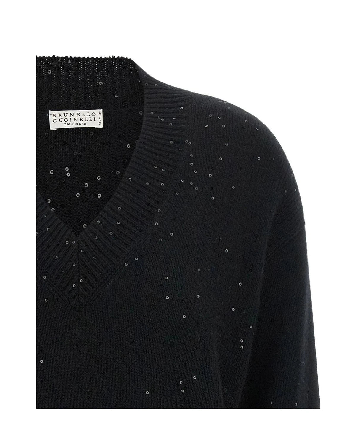 Brunello Cucinelli Sweater in black, Cashmere — view 3