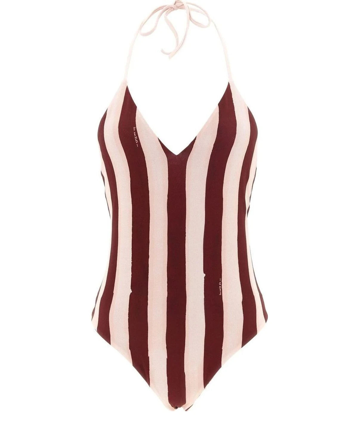 Fendi One-Piece Swimsuit in red, Polyester