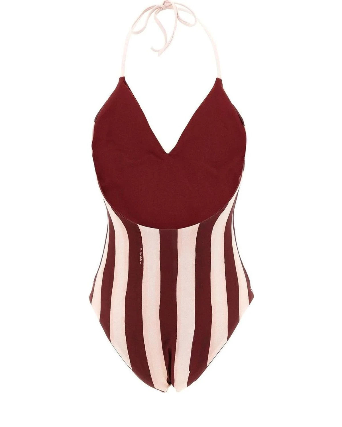 Fendi One-Piece Swimsuit in red, Polyester — view 2