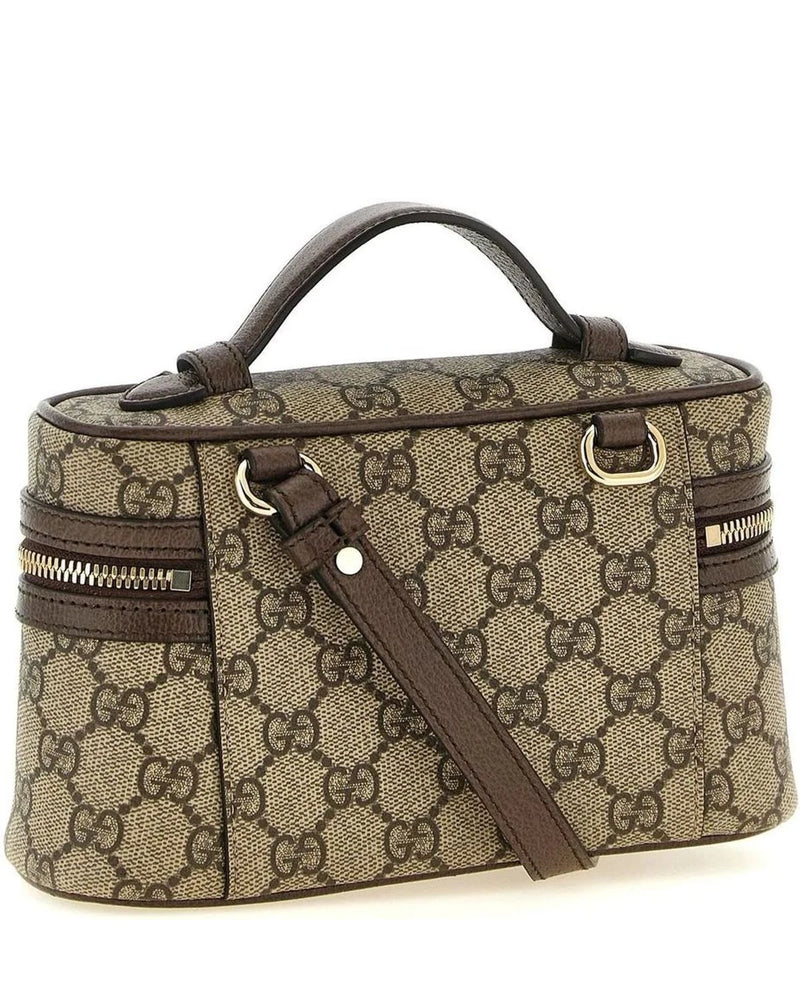 Gucci Toiletry Bag in beige, Polyurethane — view 2