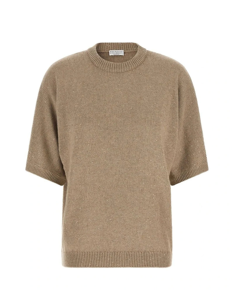 Brunello Cucinelli Sweater in beige, Cashmere