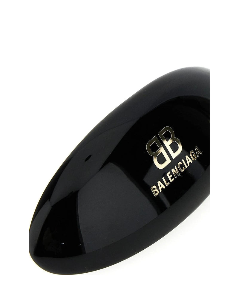 Balenciaga Hair Barrettes & Slides in black, Resin — view 3