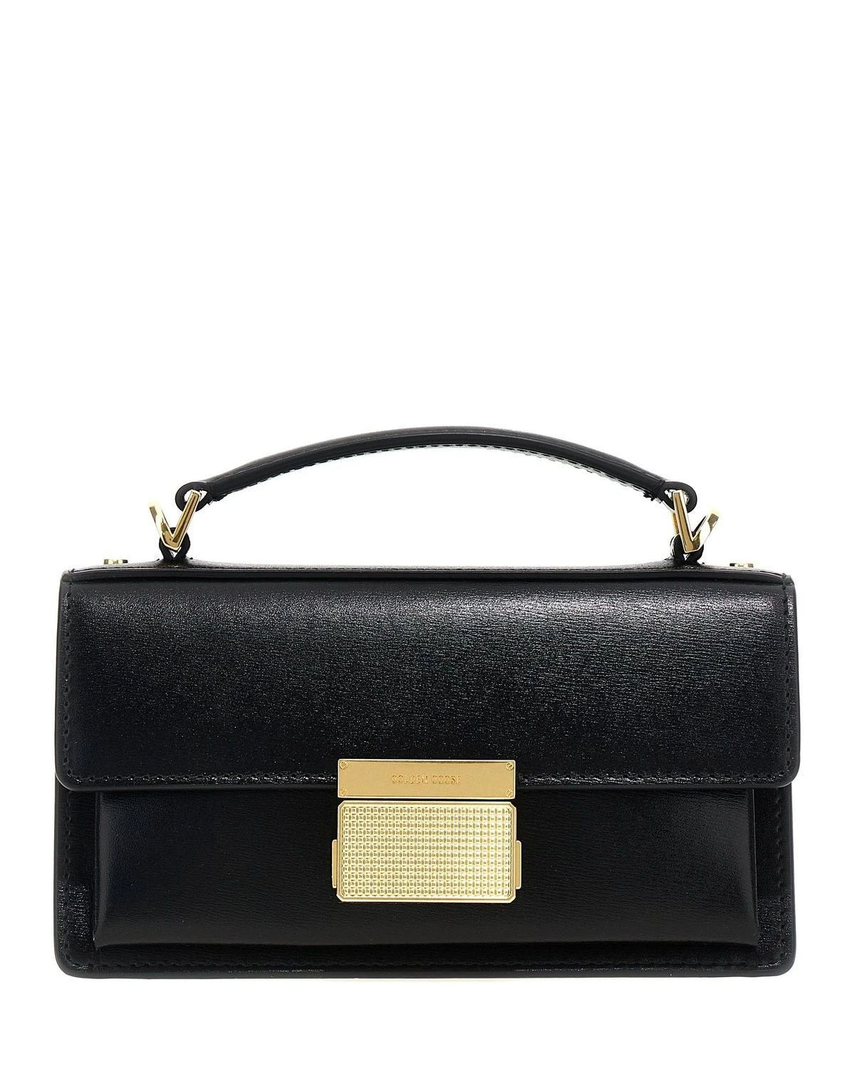 Black Cowhide Handbag 