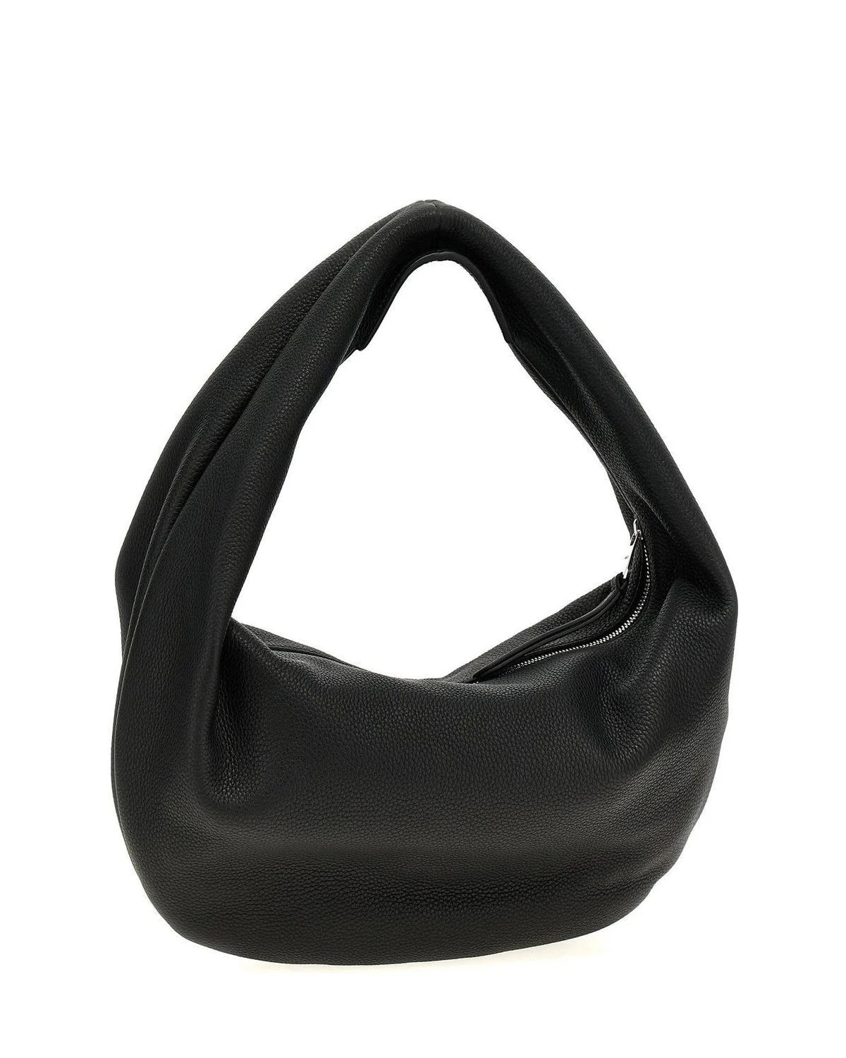 Khaite Hobo Bag in black, Calfskin Leather — view 2