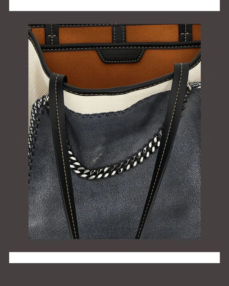 Stella McCartney Tote Bag in multicolor, Cotton — view 4